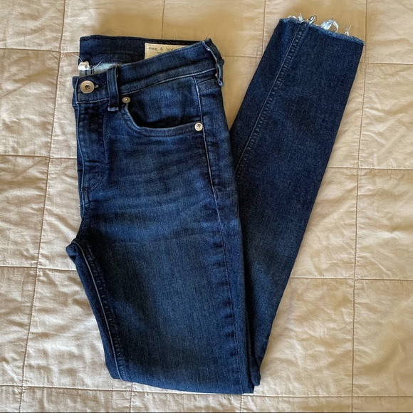 Rag & Bone Ankle Skinny Jeans - Picture 4 of 10